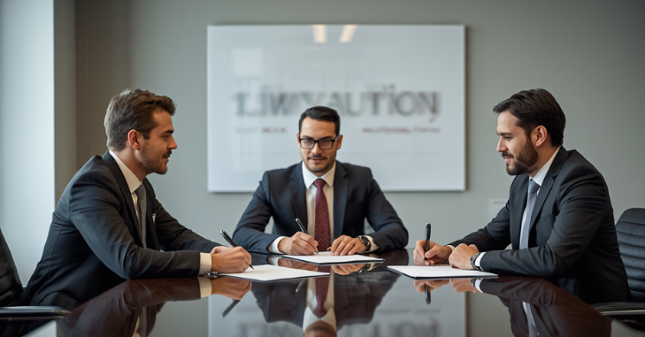 Money and legal papers representing case finance