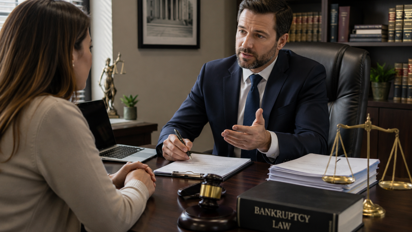 Bankruptcy Lawyer Explained: Filing Bankruptcy, Saving Your Home, Handling Creditors, and Starting Fresh