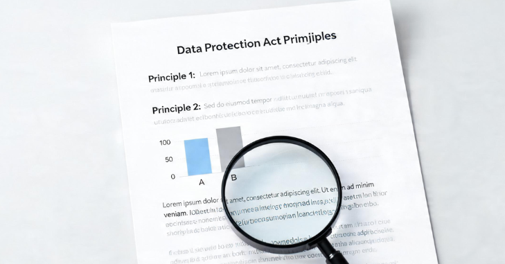 Secure filing of personal records in an office