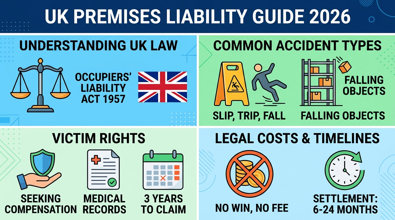 Guide to premises liability claims in the UK