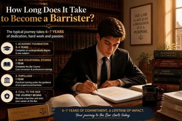 How Long Does It Take to Become a Barrister? Everything You Need to Know About Training and Pupillage
