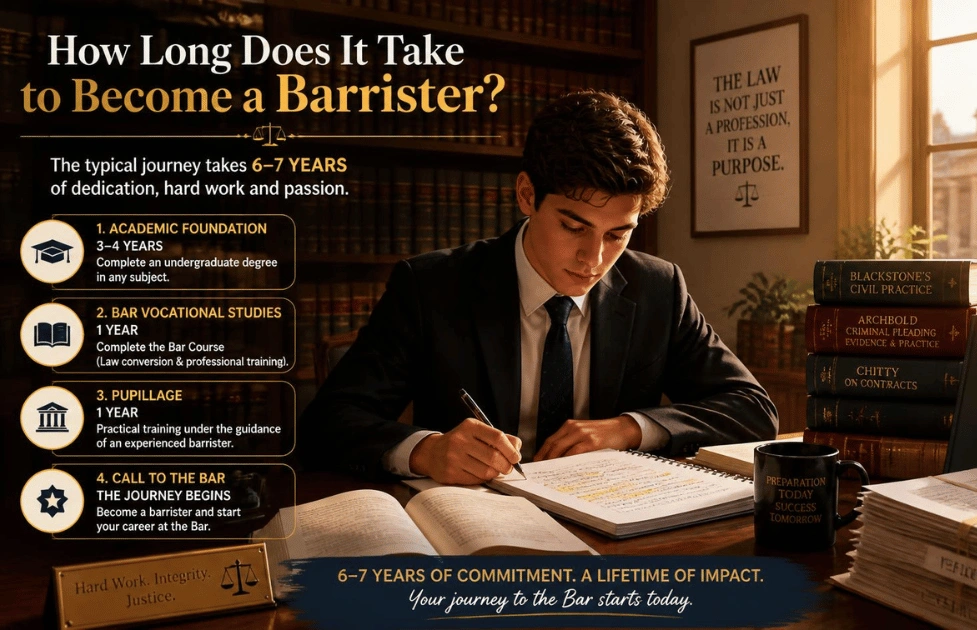 How Long Does It Take to Become a Barrister? Everything You Need to Know About Training and Pupillage