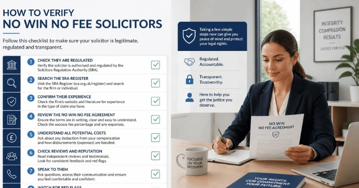 How to Verify No Win No Fee Solicitors With the SRA