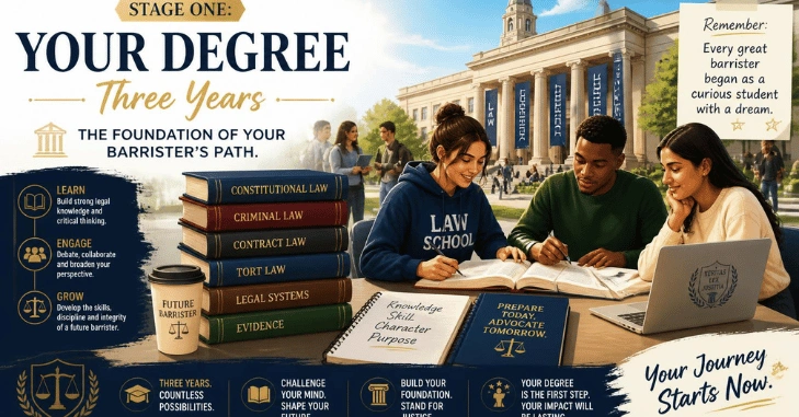 Stage one your Degree, Three Years