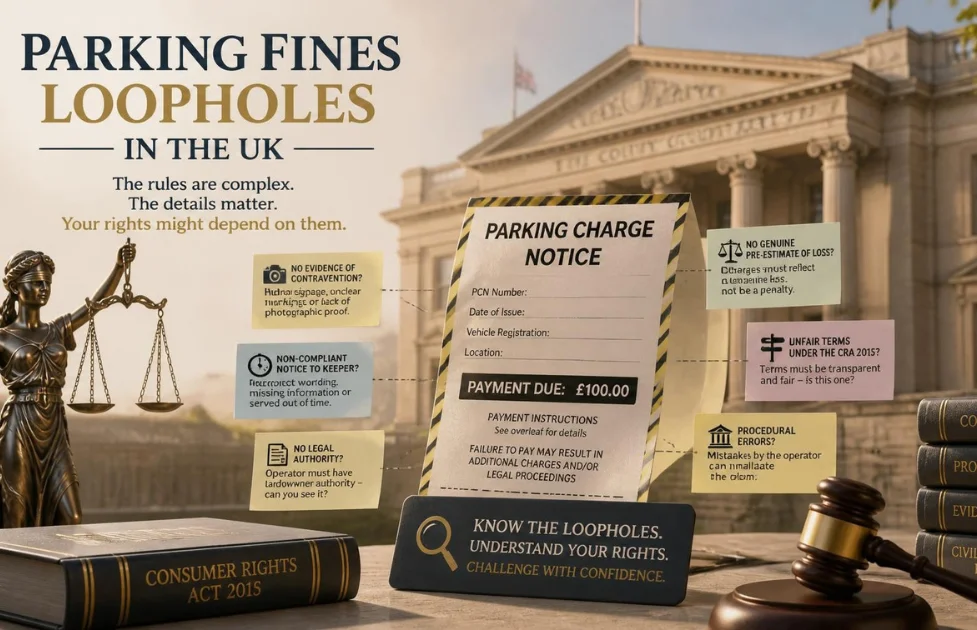 Parking Fines Loopholes in the UK: 9 Legal Grounds That Can Cancel a Ticket